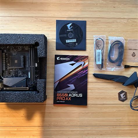 Gigabyte B550i Aorus Pro Ax Mini Itx Am4 Motherboard Lightly Used In Box Jawa