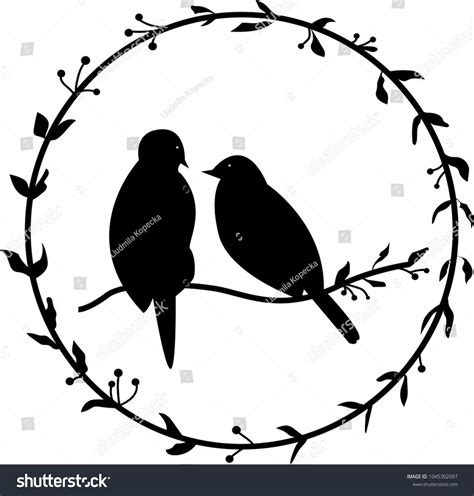 Love Bird Silhouette Vector at Vectorified.com | Collection of Love ...