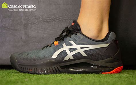 Tênis Asics Gel Resolution 8 Clay Limited Edition Preto