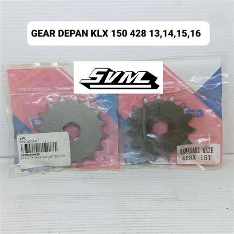 Jual Gear Ger Gir Depan Tk Racing Klx Dtracker Kaze