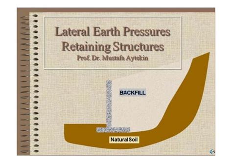 Lecture 8 Lateral Earth Pressurespdf