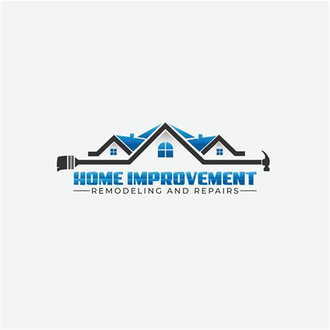 home improvement remodeling and repairs logo 21826388 Vector Art at ...