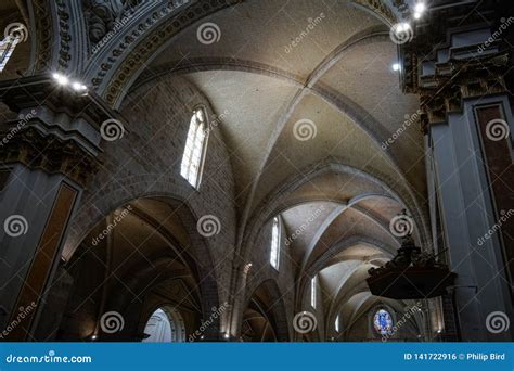 Interior View of the Cathedral in Valencia Spain on February 27, 2019 Editorial Photo - Image of ...