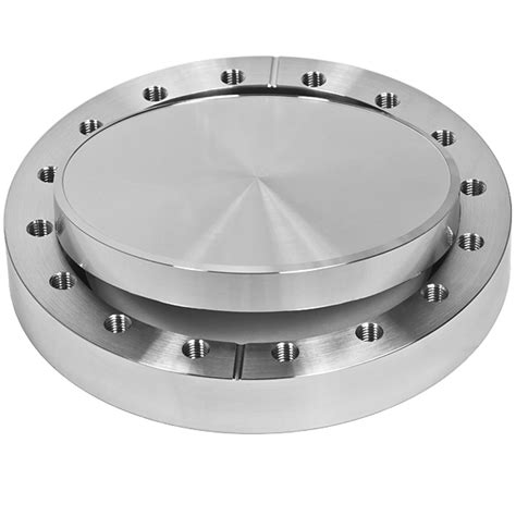 Ideal Vacuum Conflat Flange Cf Blank Tapped Bolt Holes Rotatable