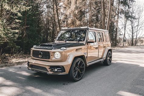 Sand Beige Mansory Mercedes AMG G 63 Is A Widebody Tank Autoevolution