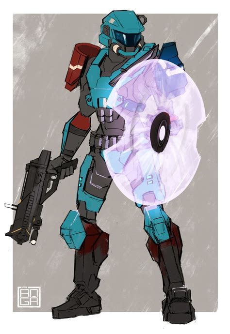 ArtStation - HALO - Custom SPARTAN Sketches, Chicken Draws Dogs | Halo ...