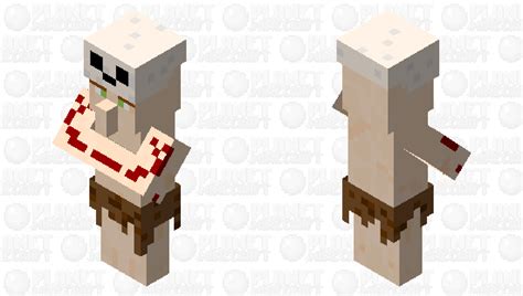 Cave Villager Village Tribe Minecraft Mob Skin