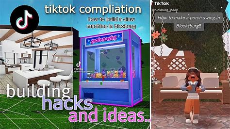 Bloxburg Hacks Tiktok Compilation 9 Youtube