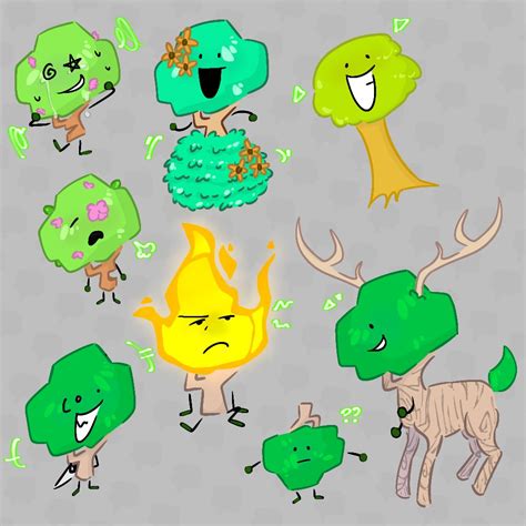 Tree Bfb Real On Twitter Trees Bfb Bfdi Tpot