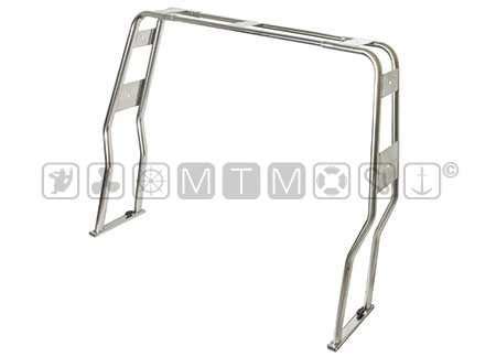 Roll Bar Abbattibile Sagomato Per Gommoni Tubo Mm 30 Inox 0610023