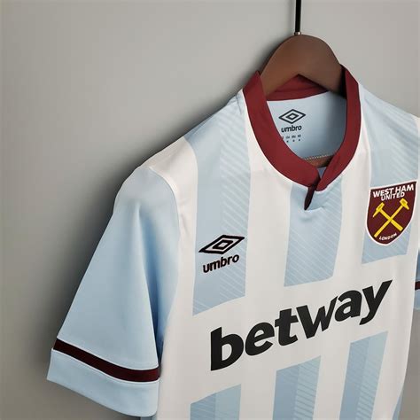 Camisa West Ham Away 21 22 Branca Umbro Gb Imports