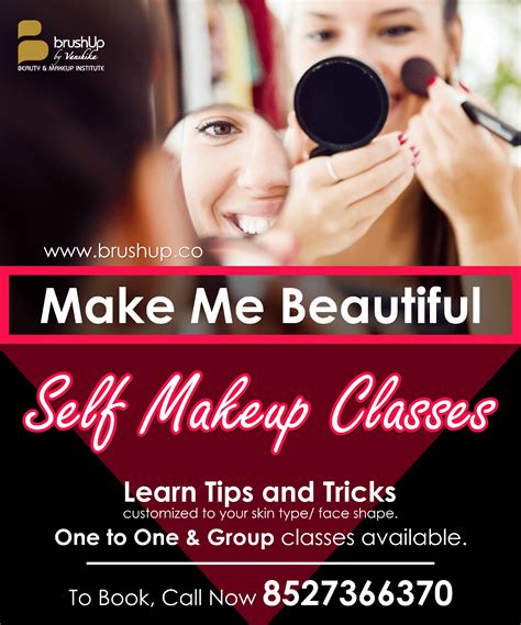 Makeup Classes Poster Here Are Some Essential Tips To Help You Create