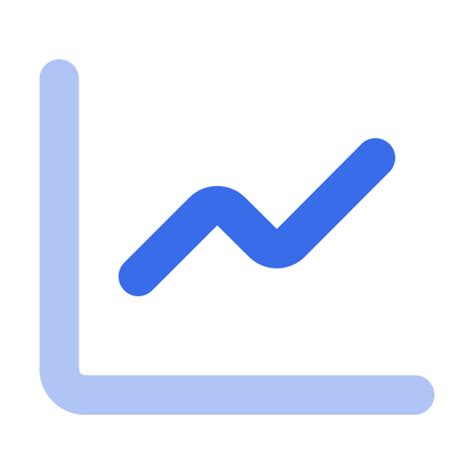 Chart-line-up Generic Blue icon