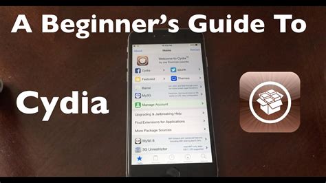 How To Use Cydia The Beginners Guide To Jailbreaking Ios Youtube