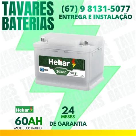 Bateria Heliar Free No Brasil