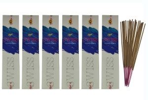 Uniqon Pack Of 6 Charu Swiss Scented Incense Sticks Home Essentials