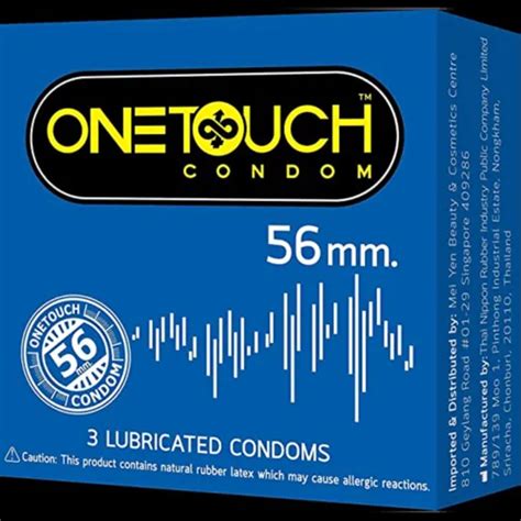 كاندوم وان تاتش one touch condoms واقي ذكري بحجم اكبر 56 مم 3 قطع