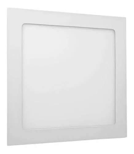 Panel De Techo LED Empotrado Cuadrado De 12 W 17 X 17 Cm Color Bivolt