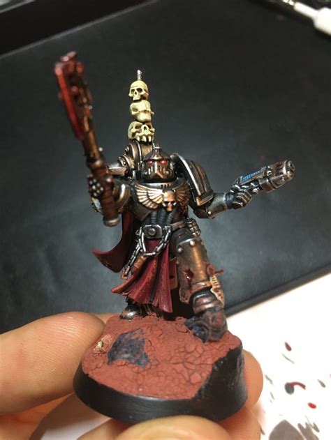 Executioners Captain By Radjus Warhammer Warhammer 40k Miniatures