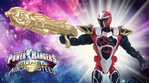 Power Rangers Super Ninja Steel Mode Red Ranger Action Hero Inch Hd