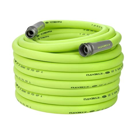 Flexzilla® Garden Hose 5 8 X 100 3 4 11 1 2 Ght Fittings Flexible Hybrid Polymer