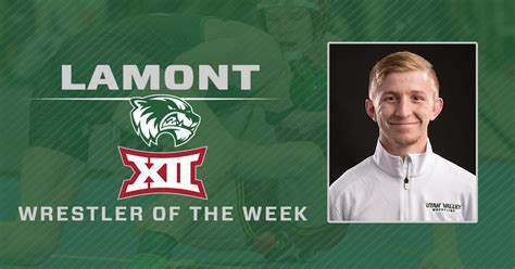 Uvu Wrestling Taylor Lamont Named Big 12 Usa Wrestling Wrestler Of