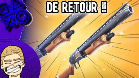 Le Double Pompe De Retour Sur Fortnite 😱 Cest Incroyable Youtube