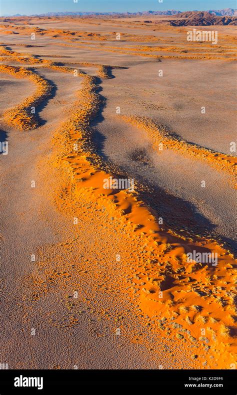 Aerial View Of Namib Naukluft National Park With Sand Dune Habitat Hi