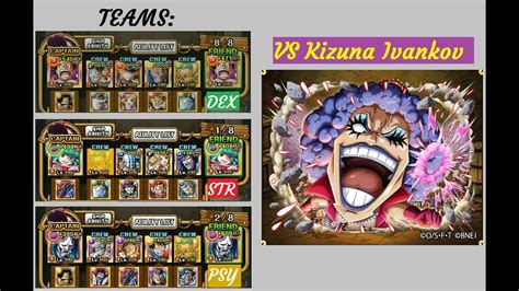 My Teams VS Variations For Kizuna Clash Ivankov OPTC YouTube