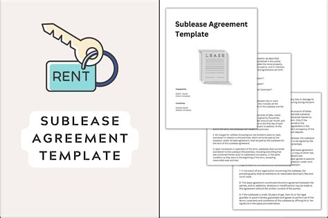 Commercial Sublet Lease Agreement Template