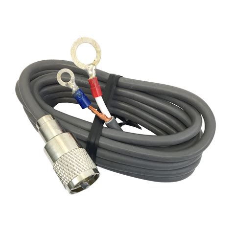 PL8XX - Procomm RG8X Low Loss Coax Cable With PL259 And Ring Terminal ...
