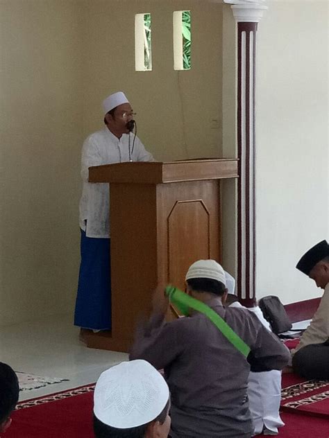 Sambutan Ust Bilal Fatahillah Lc Pimpinan Pondok Modern Tahfizh Al