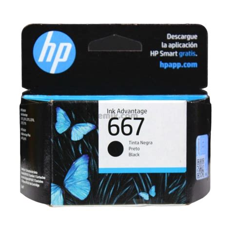 Cartucho HP 667 Negro Kemik Guatemala Tienda en línea Kémik