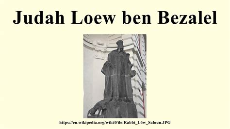 Judah Loew Ben Bezalel Youtube