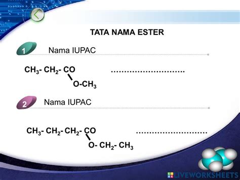 Gugus Fungsi Senyawa Turunan Alkana Worksheet Live Worksheets