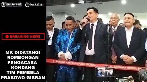 Breaking News Mk Didatangi Rombongan Pengacara Kondang Tim Pembela