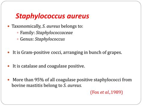 Staphylococcus Aureus Virulence Factores Ppt