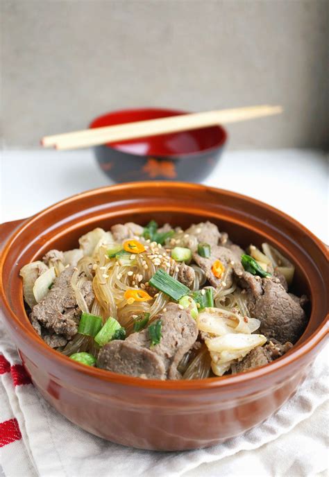 Miss Hangrypants: Bulgogi Potato Noodles - 불고기 당면