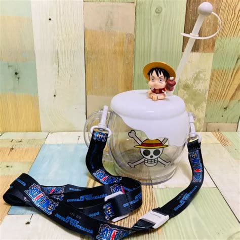 Universal Studios Japan One Piece Luffy Figure Plastic Drink Bottle Eur