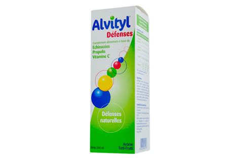 Alvityl Sirop Défenses 240 Ml Pharma Mé