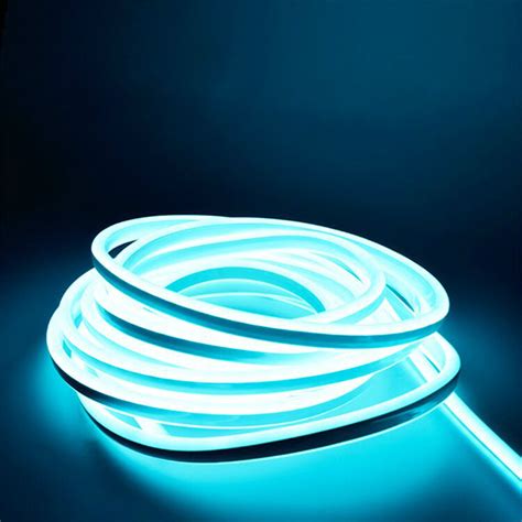 Double Side 12v Mini Led Neon Flex Light Silicone 816mm Custom Ice