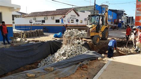 As Obras De Macrodrenagem E Requalificação De Ruas Como Preparativos Do