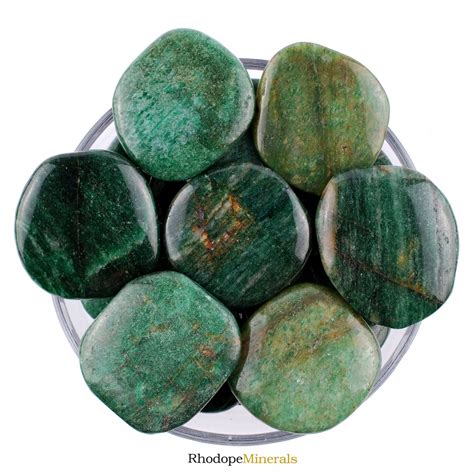 Green Aventurine Smooth Stone Green Aventurine Palm Stone Etsy