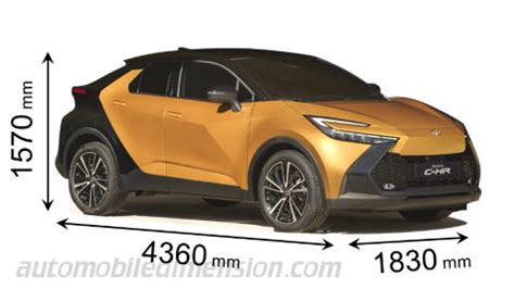 Dimension Toyota C Hr Volume Coffre Et Similaires