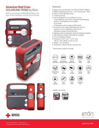 American Red Cross Solarlink Fr Pdf