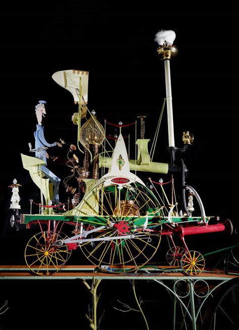 Saved And Displayed The Last Beautiful Automaton Of Rowland Emett