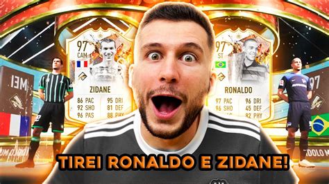 EU TIREI O RONALDO E ZIDANE TROPHY TITAN NO ICON 90 BRA FRA HOL