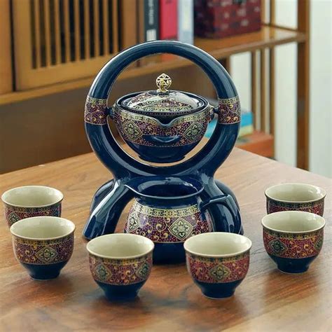 Ceramic Stone Grinding Semi Automatic Tea Set Ts10 Yeechop