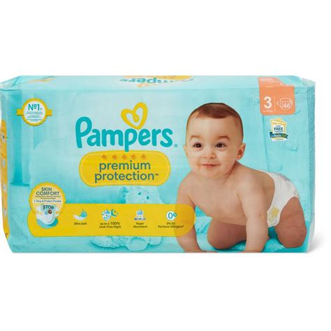 Pampers Premium Protection · Diapers · Size 3 6 10kg • Migros