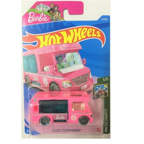 Bx Hot Wheels Barbie Dream Camper Truck Furgao Getaways H Br